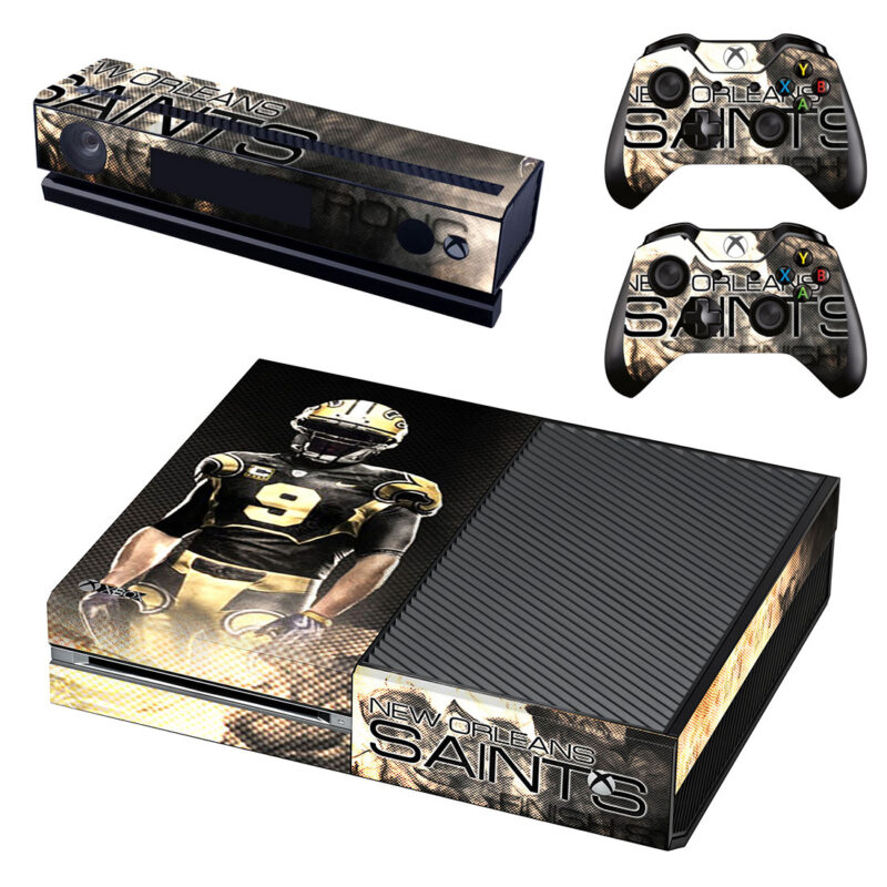 New Orleans Saints Football Team Skin Sticker For Xbox One