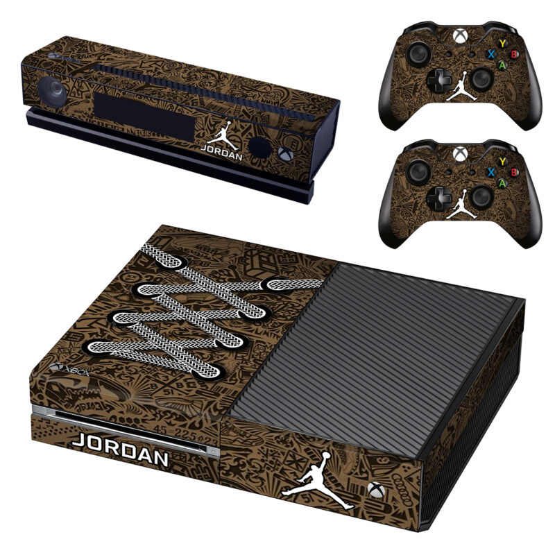 Tribal Air Jordan Pattern Xbox One Skin Sticker