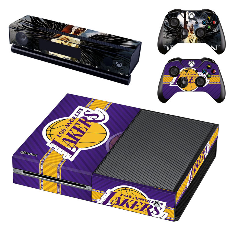 Los Angeles Lakers And Kobe Bryant Xbox One Skin Sticker