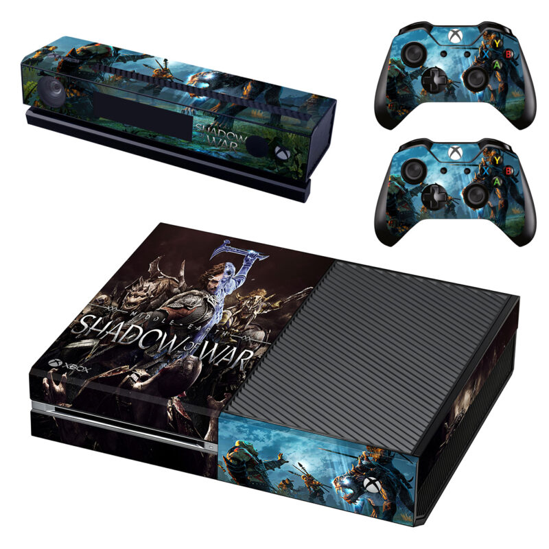 Middle-Earth: Shadow Of War Game Skin Sticker For Xbox One Design 1