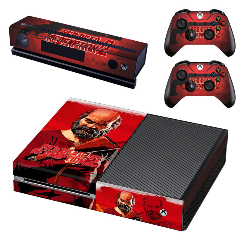 Red Dead Redemption 2 Xbox One Skin Sticker Design 1