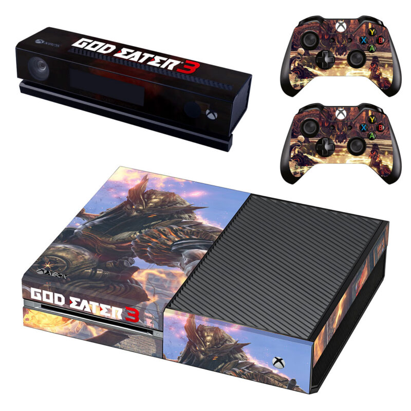 God Eater 3 Game Xbox One Skin Sticker Design 7