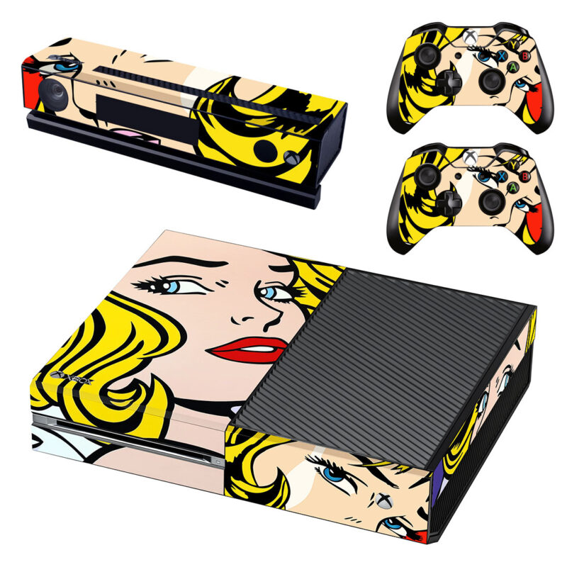 Roy Lichtenstein M-Maybe Art Skin Sticker For Xbox One