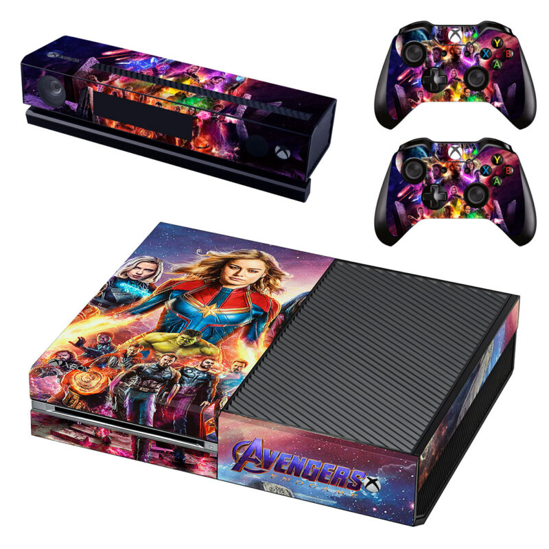 Avengers: Endgame Skin Sticker For Xbox One Design 1