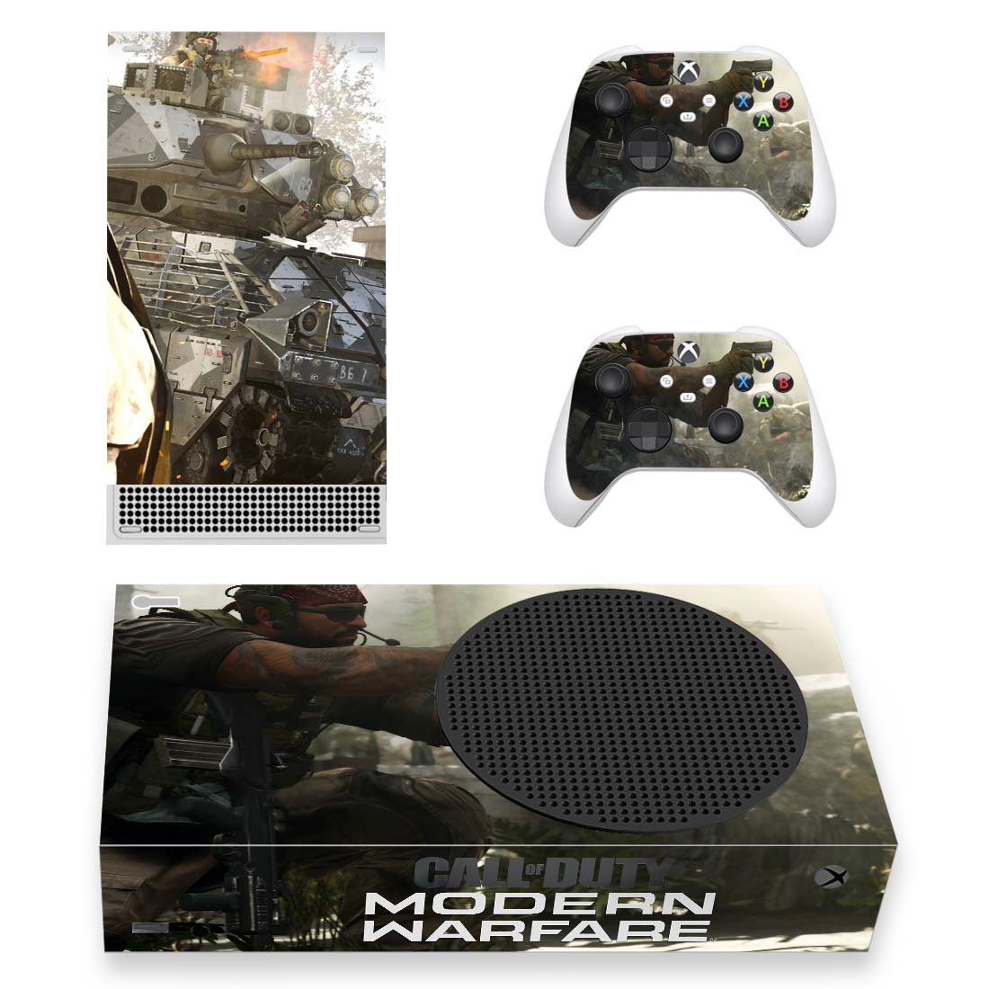 Call Of Duty: Modern Warfare Game Skin Sticker For Xbox Series S And Controllers Design 4