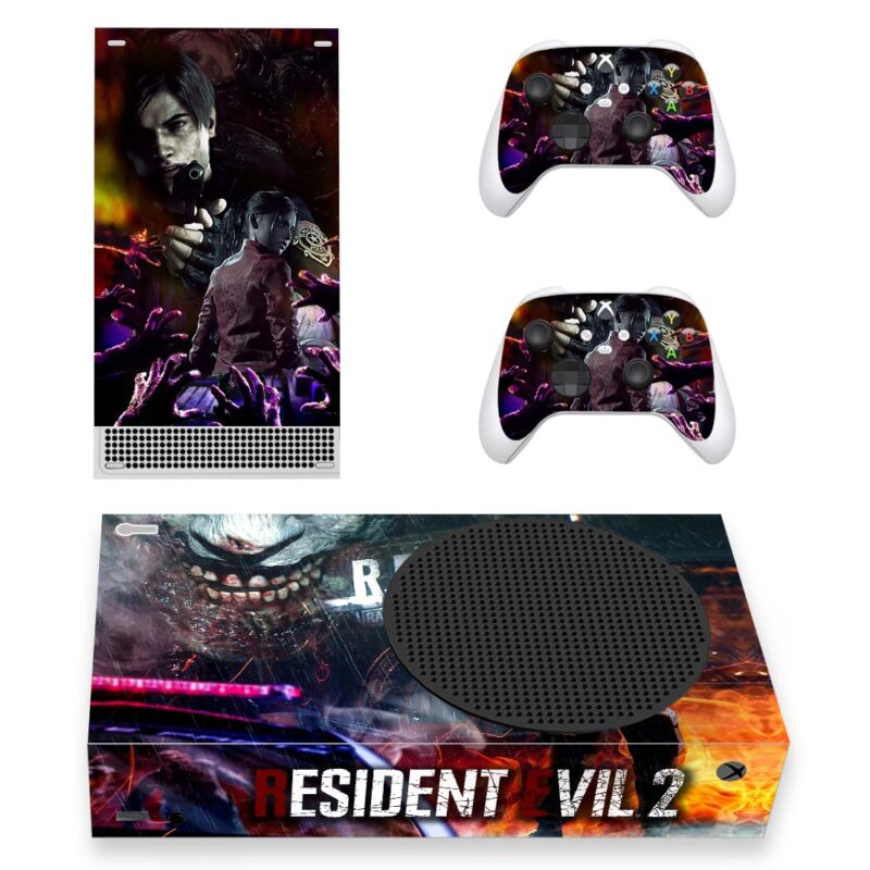 Resident Evil 2 Game Skin Sticker Decal For Xbox Series S