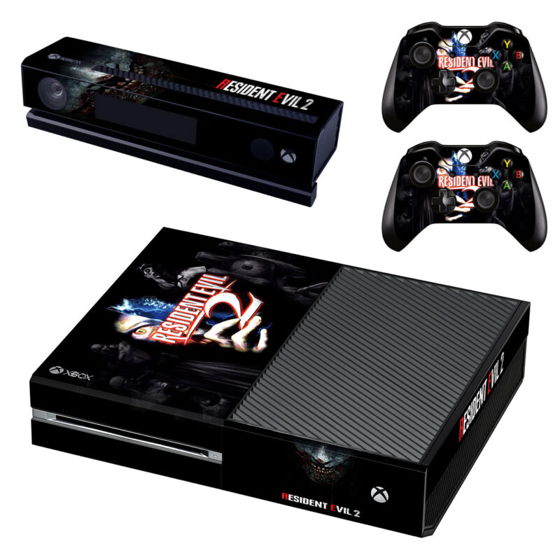 Resident Evil 2 Game Skin Sticker For Xbox One Design 3