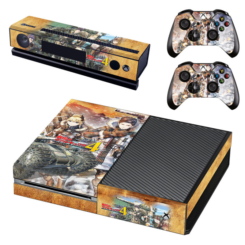 Valkyria 4 Chronicles Game Skin Sticker For Xbox One Design 1