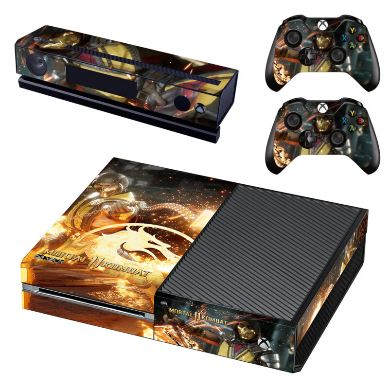 Mortal Kombat 11 Game Xbox One Skin Sticker Design 1