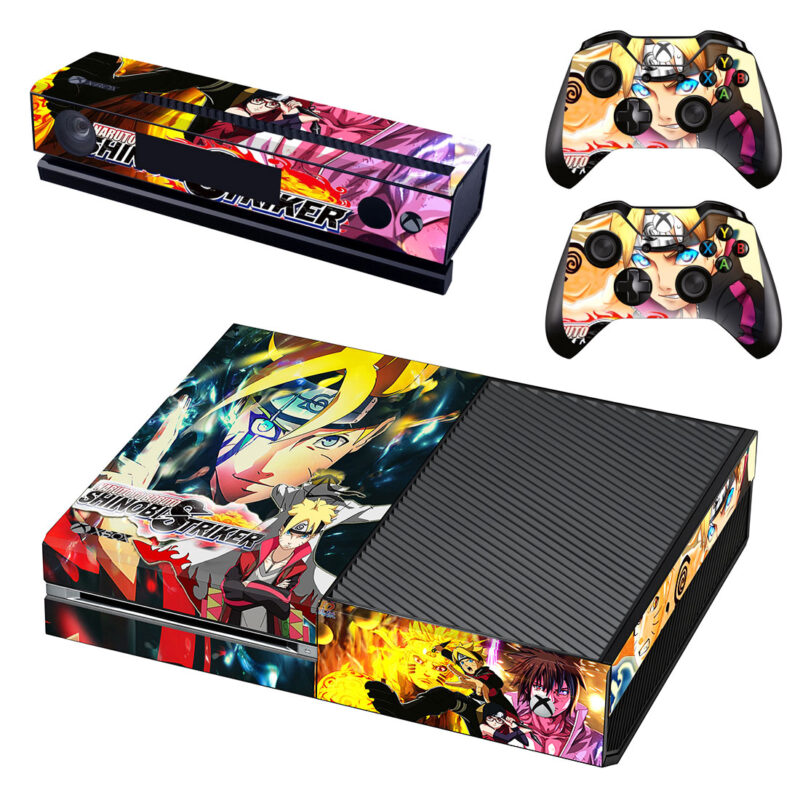 Naruto To Boruto: Shinobi Striker Game Skin Sticker For Xbox One Design 4