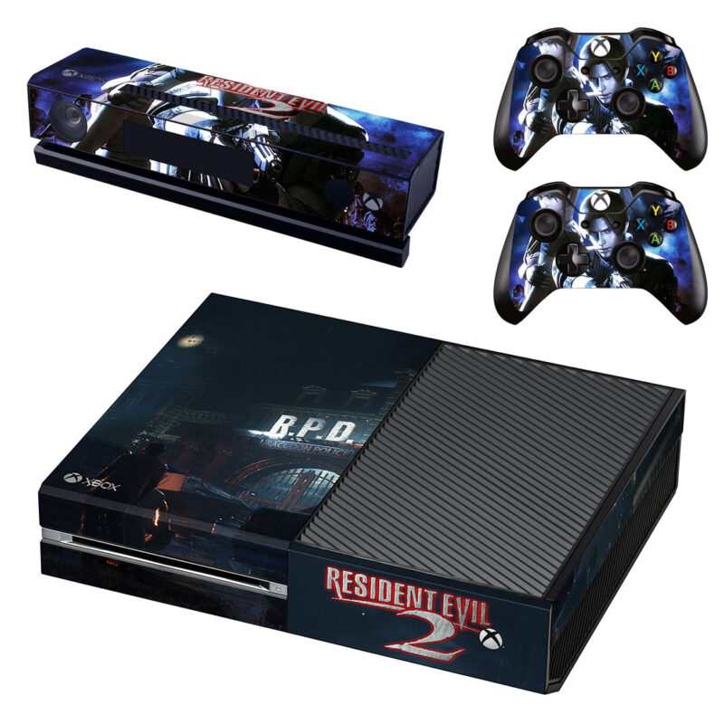 Resident Evil 2 Game Skin Sticker For Xbox One