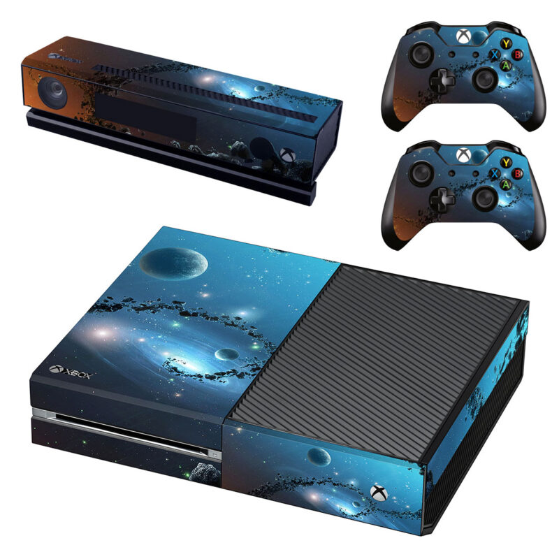 Asteroid Galaxy Xbox One Skin Sticker