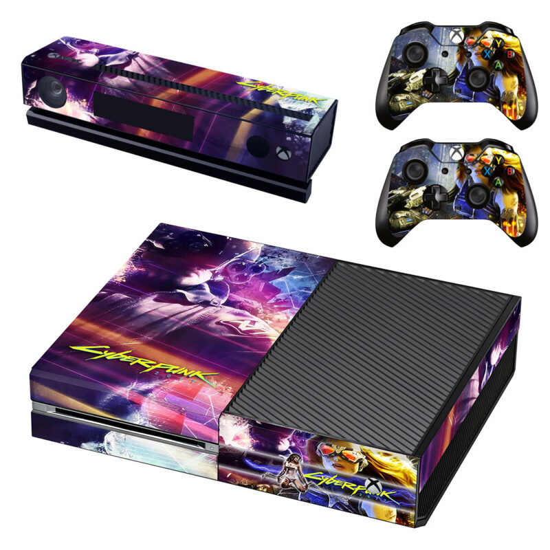 Cyberpunk 2077 Game Skin Sticker For Xbox One Design 5