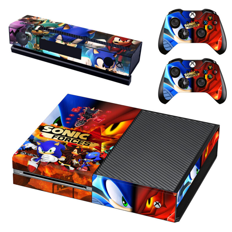 Sonic Forces Game Xbox One Skin Sticker Design 4