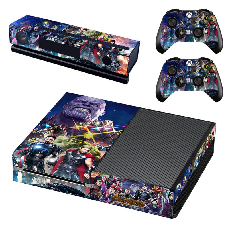 Avengers: Infinity War Skin Sticker For Xbox One Design 3