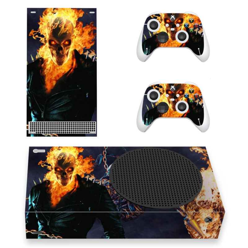 Ghost Rider Skin Sticker For Xbox Series S And Controllers