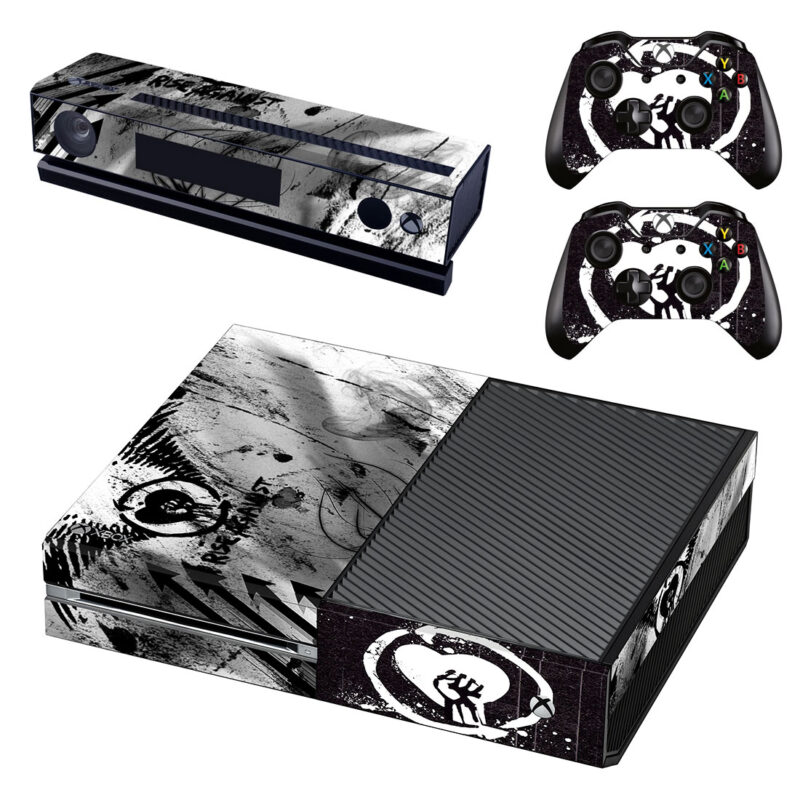 Rise Against Skin Sticker For Xbox One Design 1