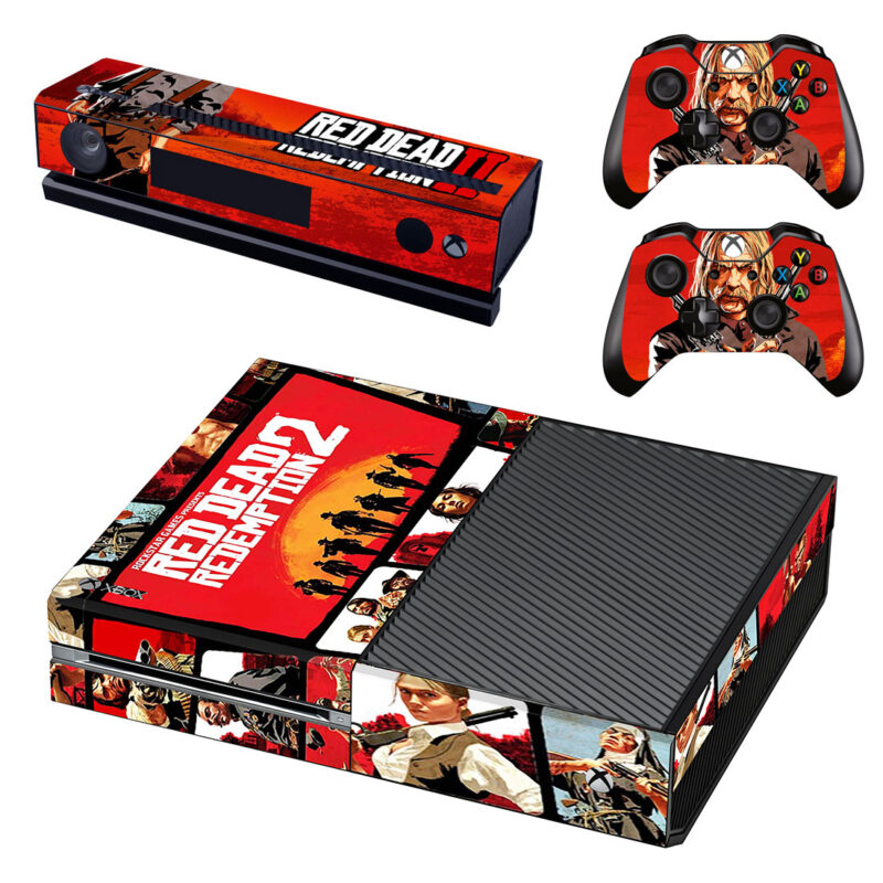 Red Dead Redemption 2 Game Skin Sticker For Xbox One