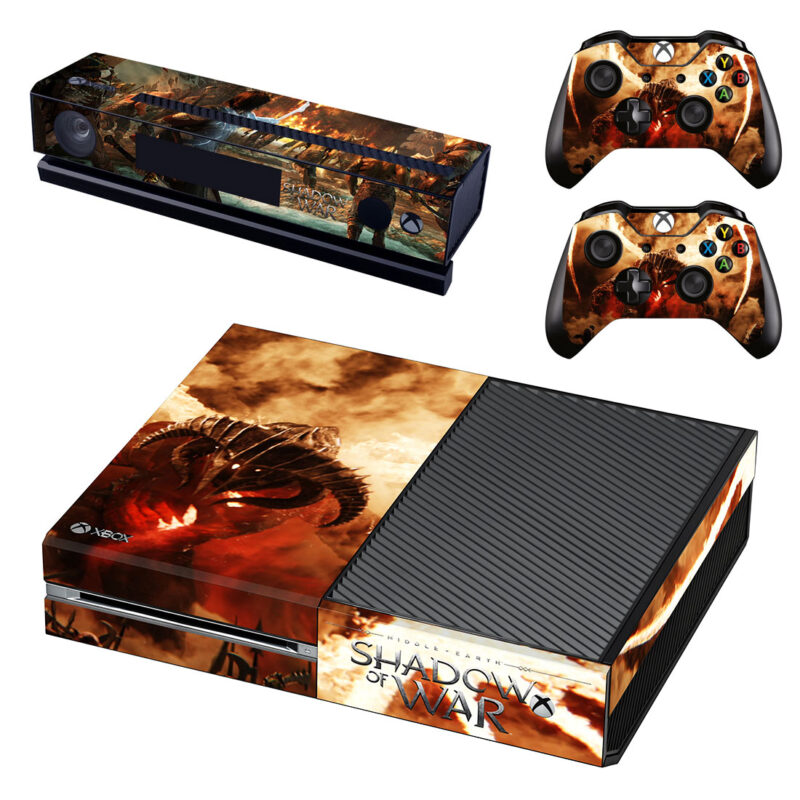 Middle-Earth: Shadow Of War Game Xbox One Skin Sticker Design 1