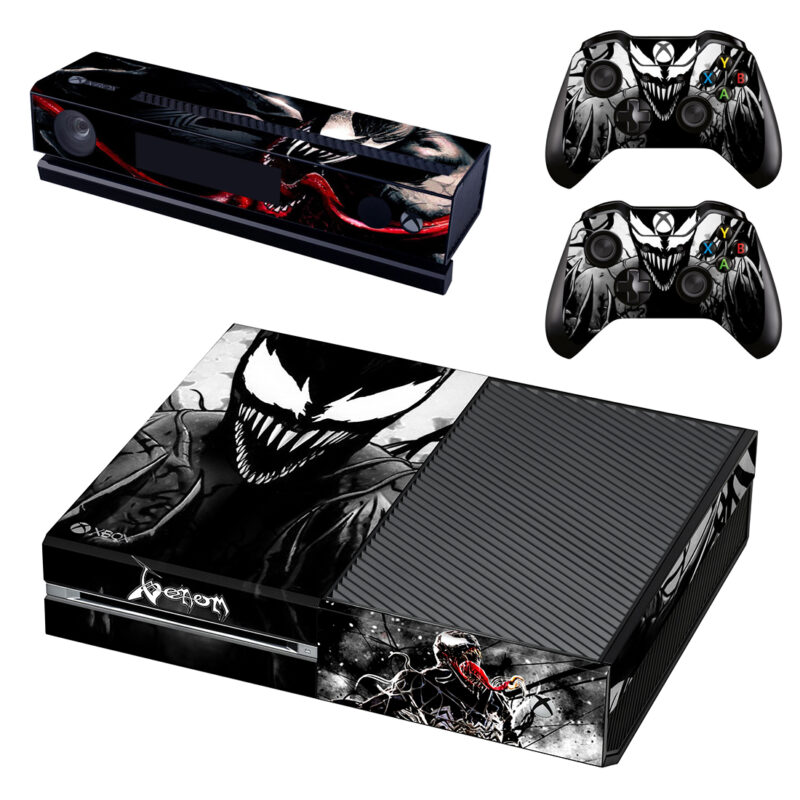 Venom Skin Sticker For Xbox One Design 4