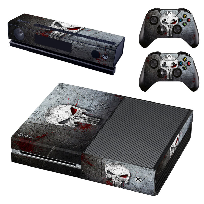 The Punisher Logo Xbox One Skin Sticker