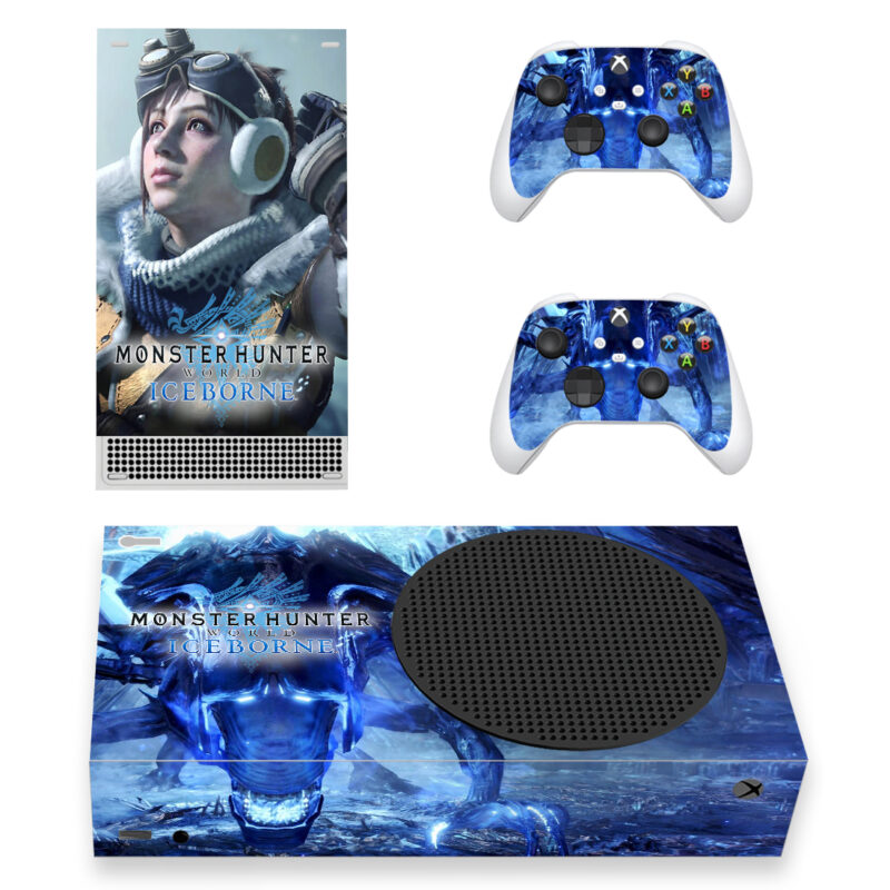 Monster Hunter World: Iceborne Game Skin Sticker For Xbox Series S And Controllers Design 1