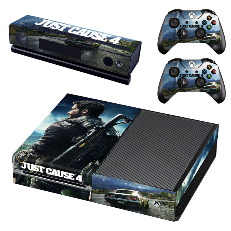 Just Cause 4 Game Skin Sticker For Xbox One Design 1