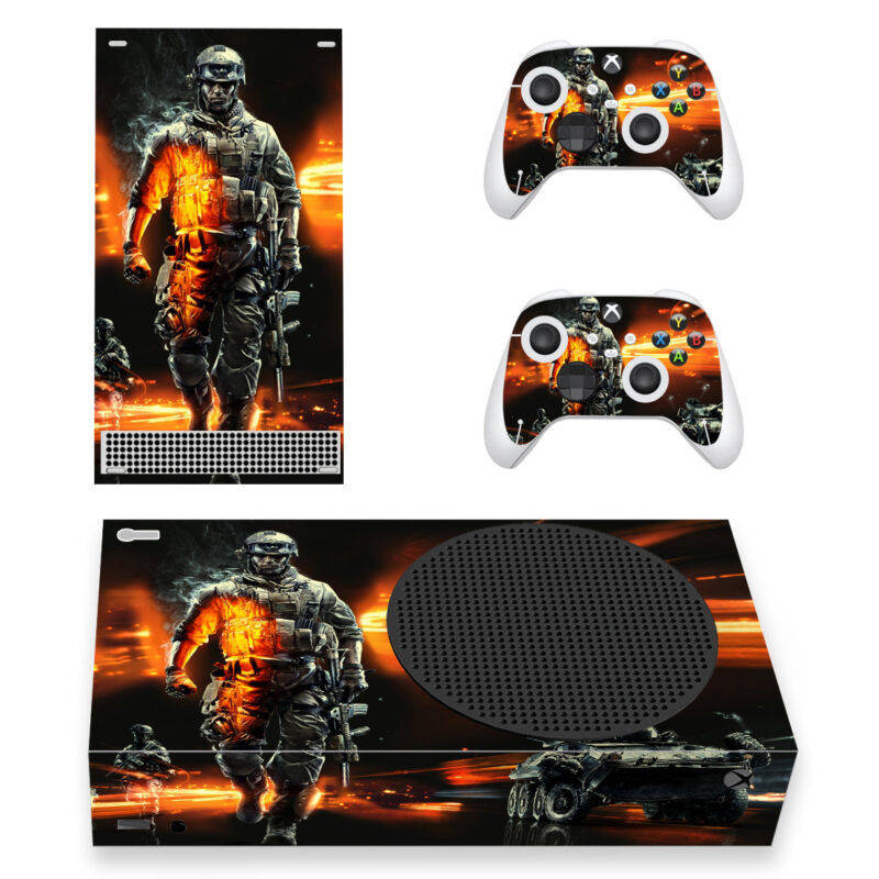 Battlefield 3 Game Skin Sticker For Xbox Series S And Controllers