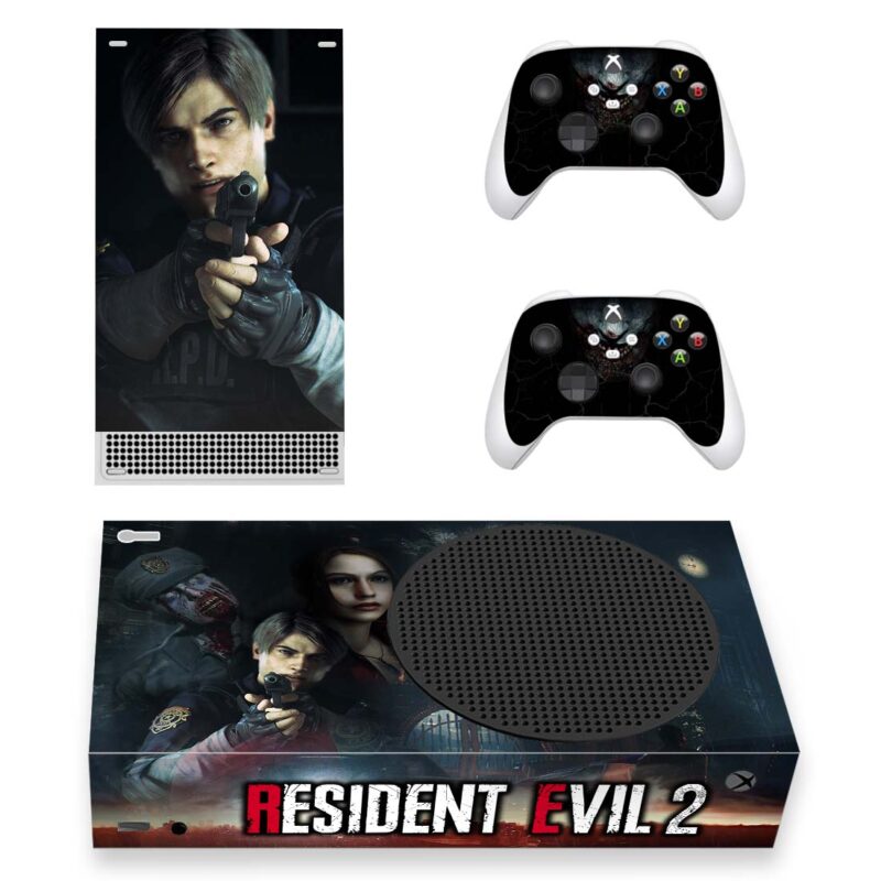 Resident Evil 2 Game Xbox Series S Skin Sticker Decal