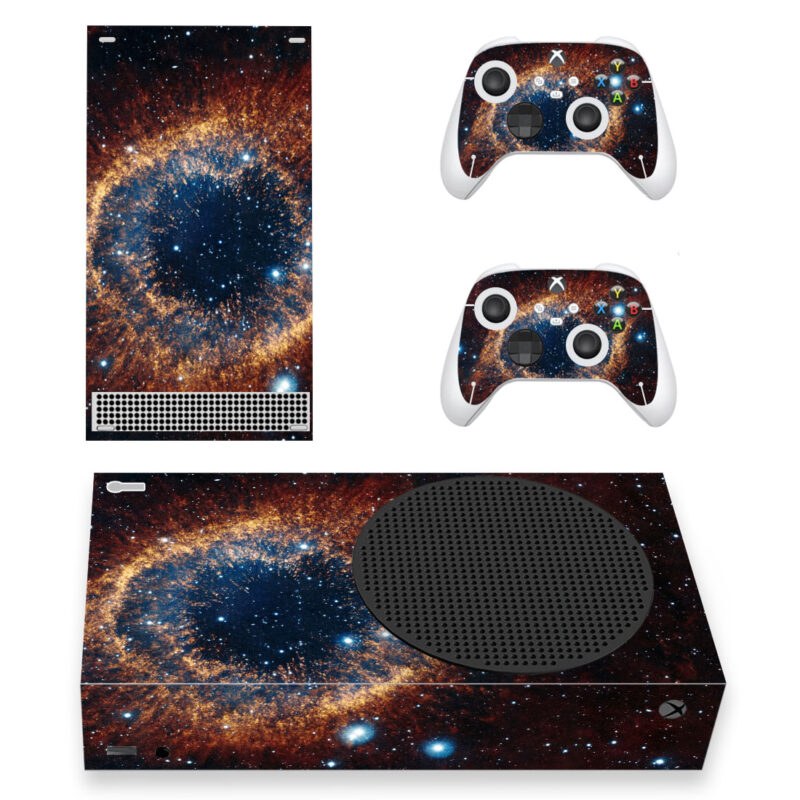 Space Eye Stars Galaxy Skin Sticker For Xbox Series S And Controllers