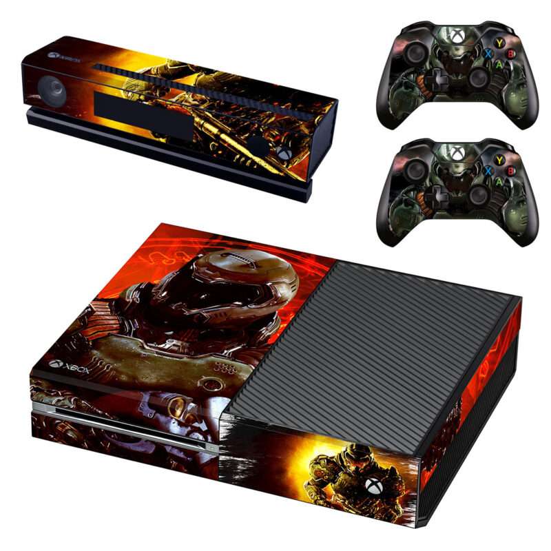 Doom Eternal Game Skin Sticker For Xbox One Design 3