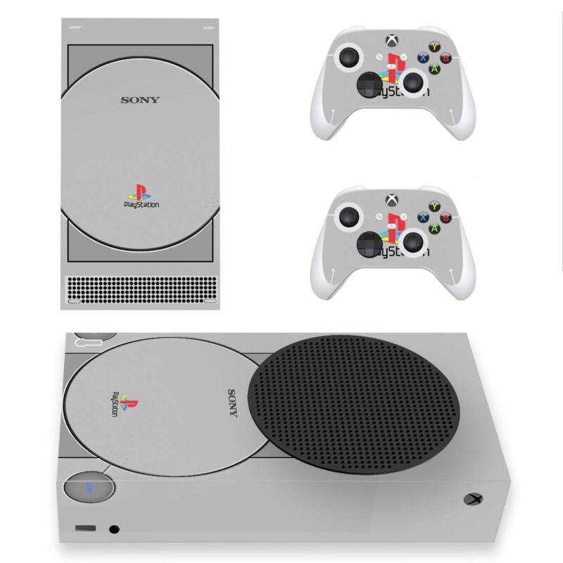 PlayStation Classic Skin Sticker For Xbox Series S And Controllers