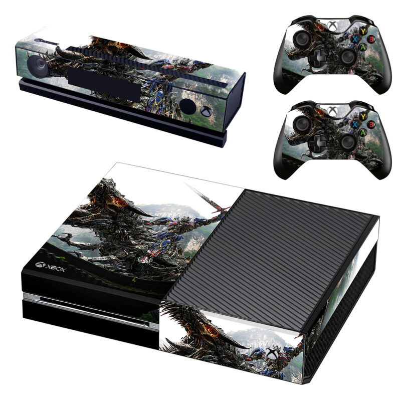 Transformers: Age Of Extinction Skin Sticker For Xbox One Design 1