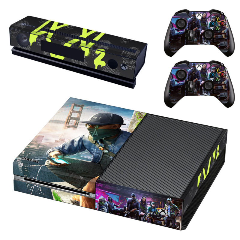 Watch Dogs 2 Game Xbox One Skin Sticker