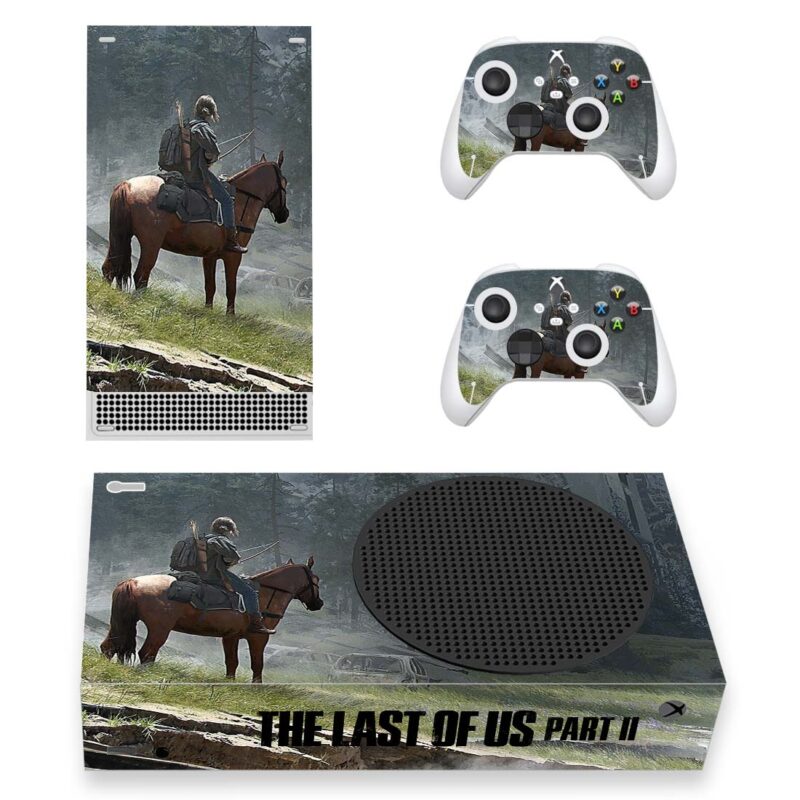 The Last Of Us Part II Game Skin Sticker For Xbox Series S And Controllers Design 1