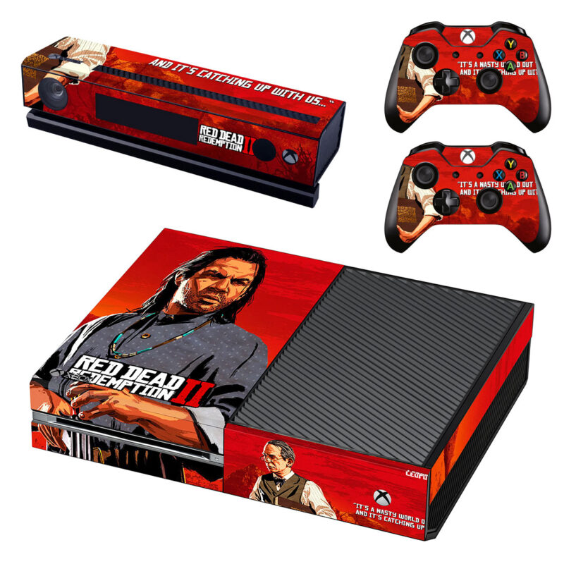 Red Dead Redemption 2 Skin Sticker For Xbox One Design 2