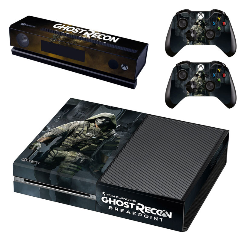 Tom Clancy's Ghost Recon Breakpoint Game Skin Sticker For Xbox One Design 3