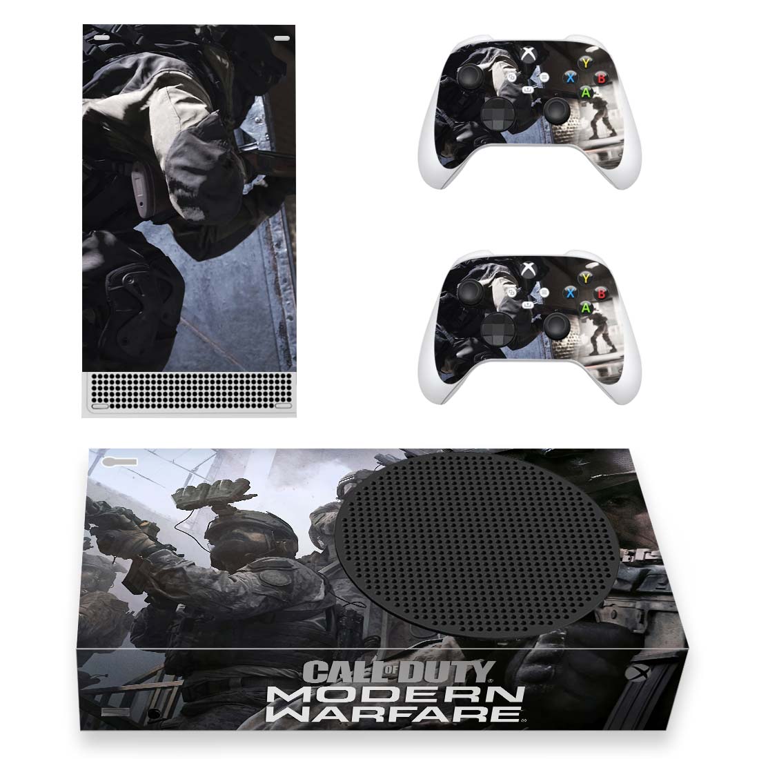 Call Of Duty: Modern Warfare Game Skin Sticker For Xbox Series S And Controllers Design 3