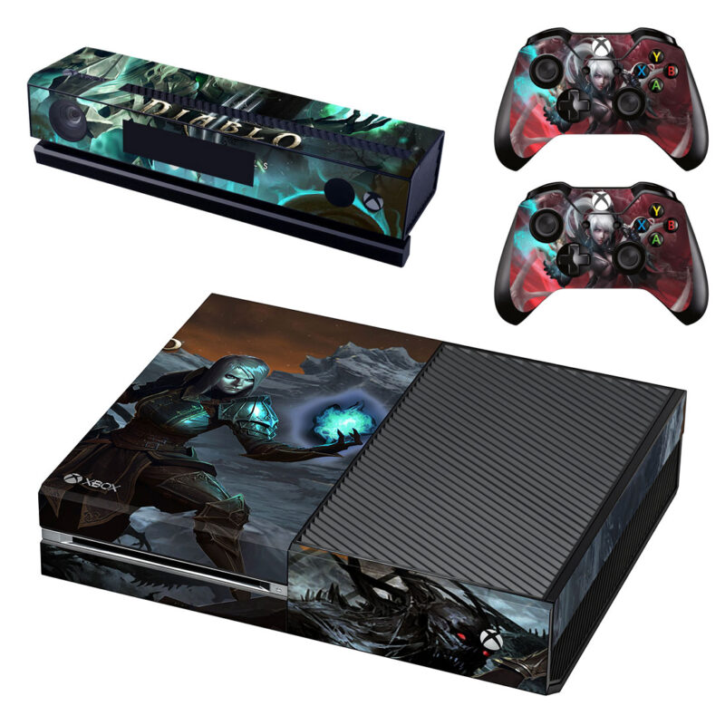 Diablo III: Rise Of The Necromancer Game Xbox One Skin Sticker