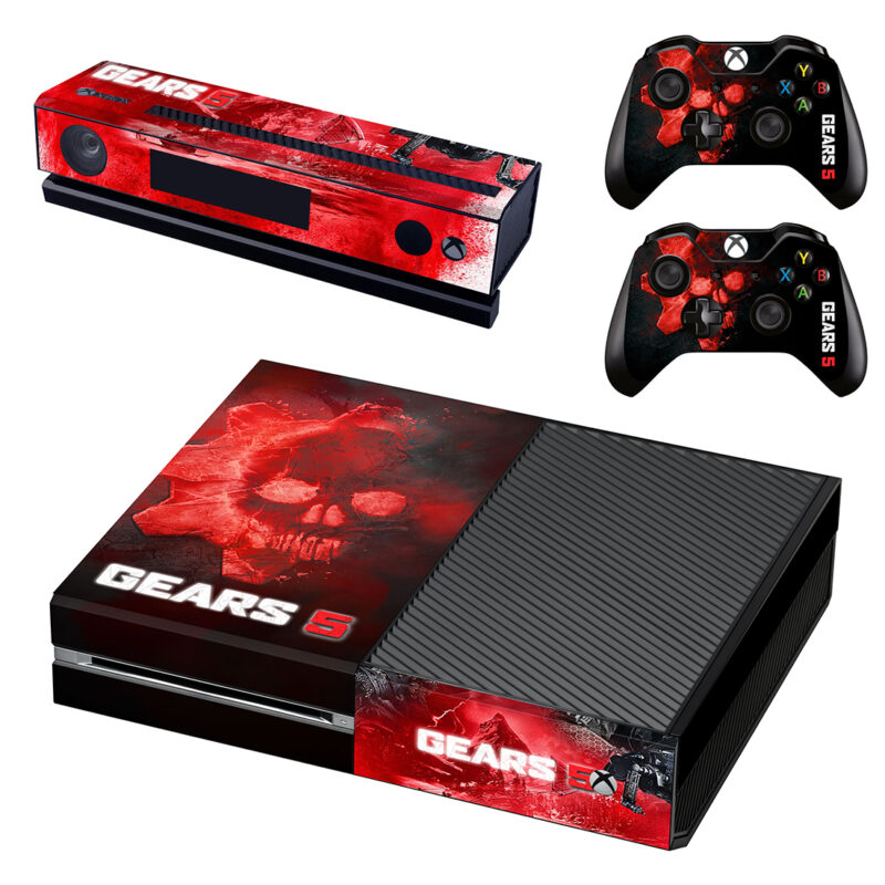 Gears 5 Game Xbox One Skin Sticker Design 3