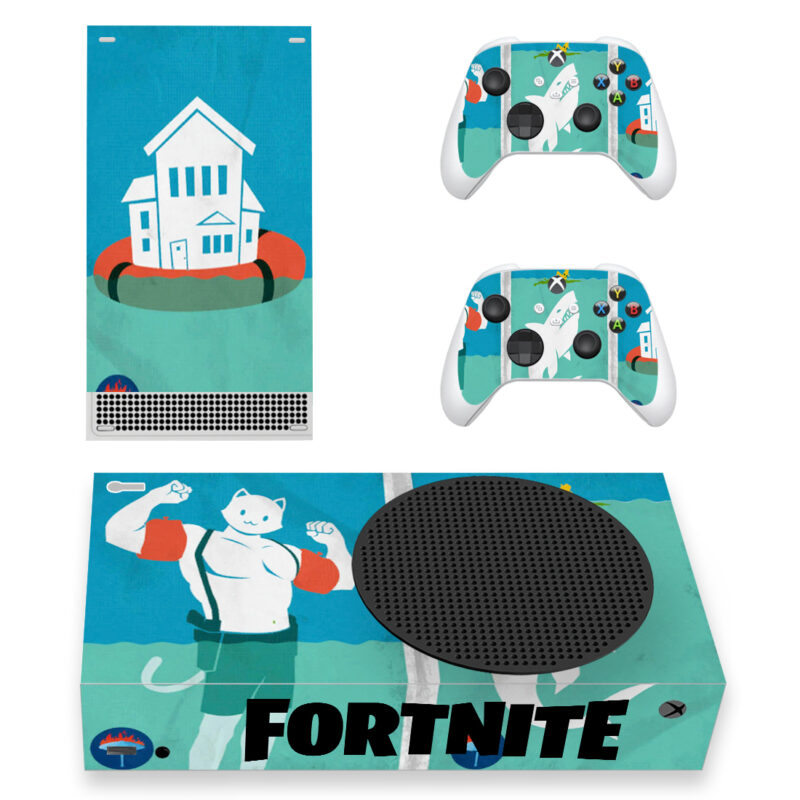 Fortnite Game Skin Sticker For Xbox Series S And Controllers Design 2