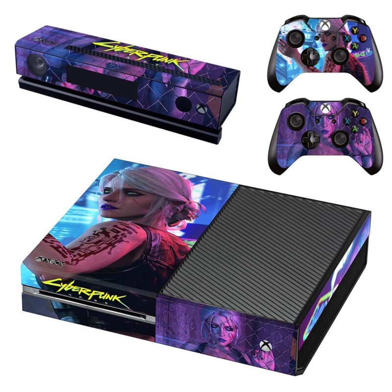 Cyberpunk 2077 Game Xbox One Skin Sticker Design 8