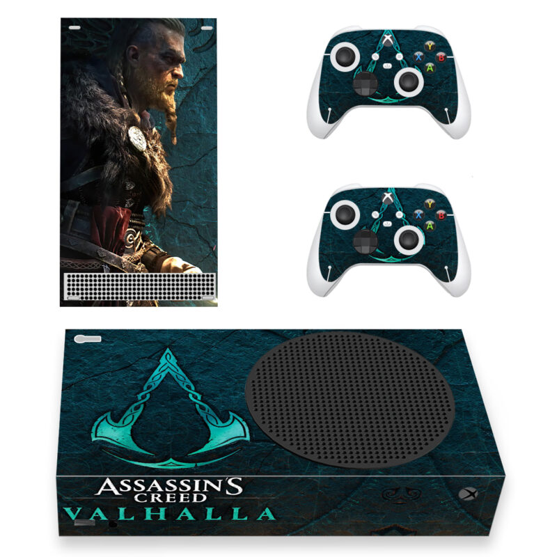 Assassin's Creed Valhalla Game Skin Sticker For Xbox Series S And Controllers Design 2