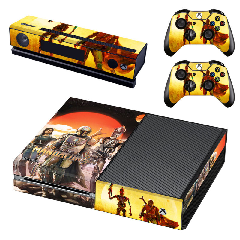 The Mandalorian Series Xbox One Skin Sticker Design 1