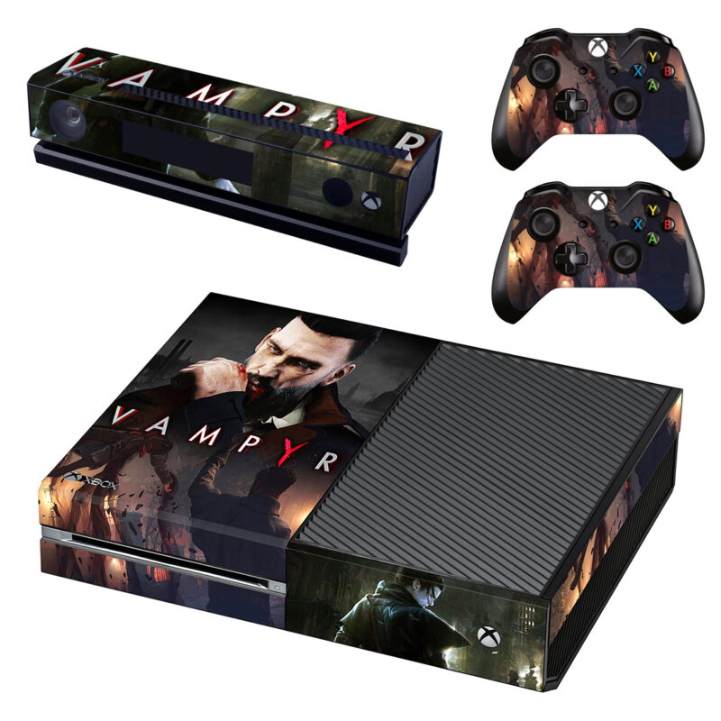 Vampyr Game Xbox One Skin Sticker