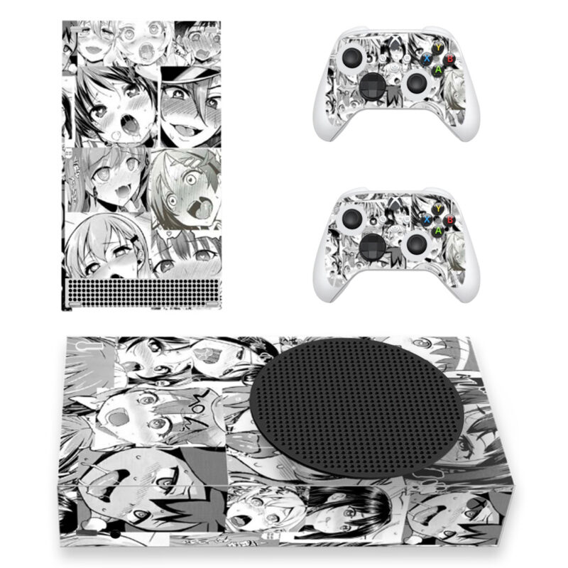 Aygo Hentai Anime Face Art Skin Sticker For Xbox Series S And Controllers