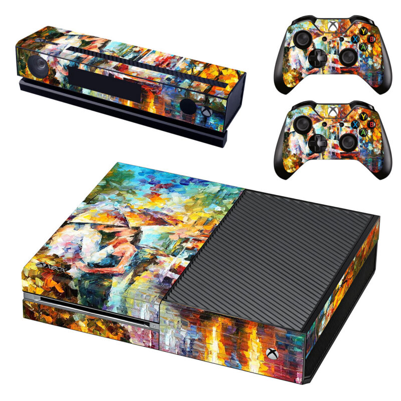 Romantic Leonid Afremov Painting Xbox One Skin Sticker