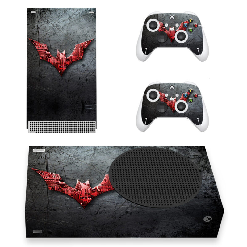 Batman Game Skin Sticker For Xbox Series S And Controllers Design 1