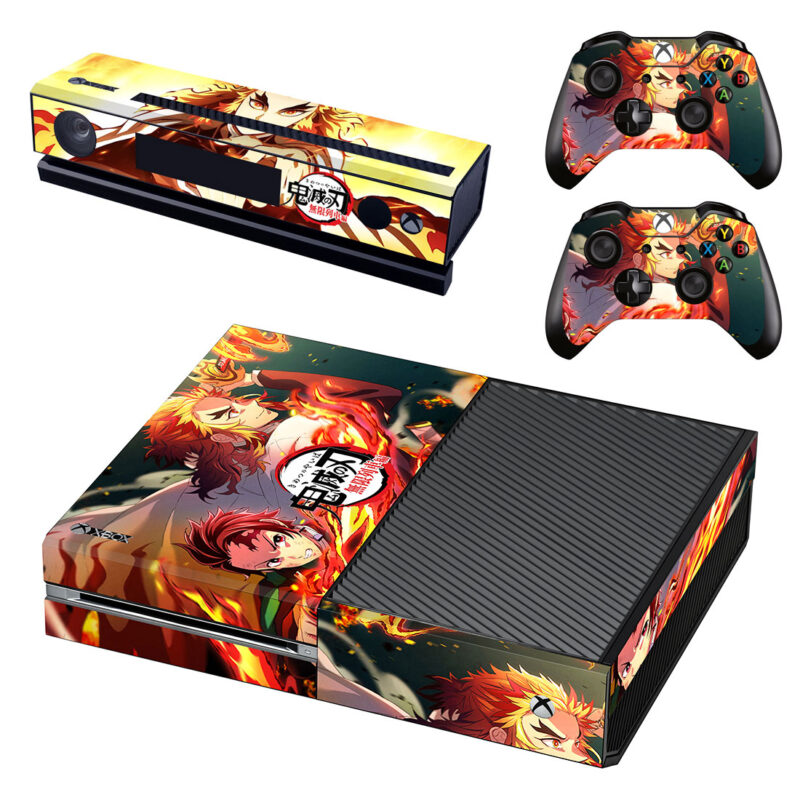 Demon Slayer: Kimetsu No Yaiba Xbox One Skin Sticker Design 7