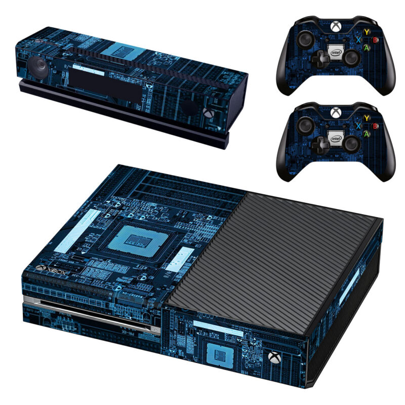 HD Motherboard Print Skin Sticker For Xbox One